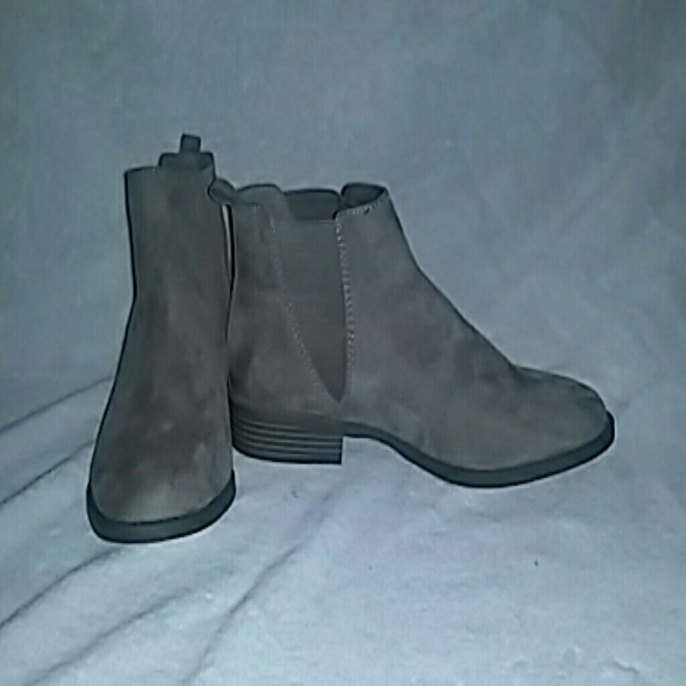 Tan ankle boots